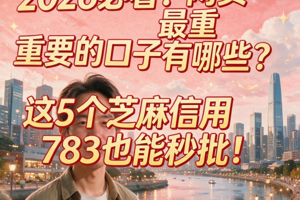2026必看!网贷最重要的口子有哪些?这5个芝麻信用783也能秒批