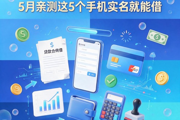 一万一年的网贷有哪些？5月亲测这5个手机实名就能借