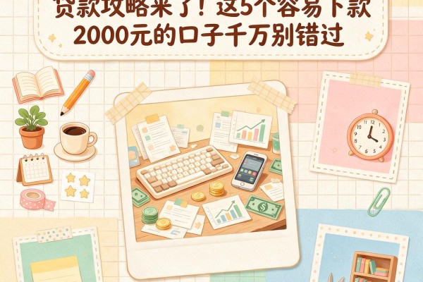 不查征信还能分期还款的贷款攻略来了!这5个容易下款2000元的口子千万别错过