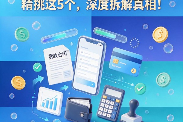 什么贷款软件不用还?精挑这5个,深度拆解真相!
