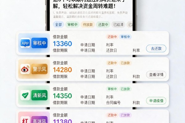 这5个可以顺利通过的网贷速来了解，轻松解决资金周转难题！