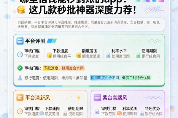 2026速看!哪里借钱能秒到账的app?这几款秒批神器深度力荐