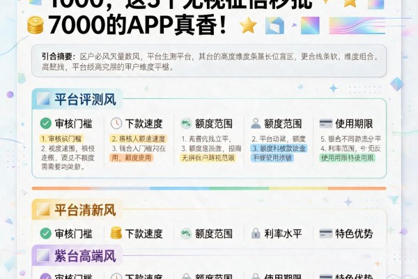 黑户必看！不用人脸识别贷款1000，这5个无视征信秒批7000的APP真香