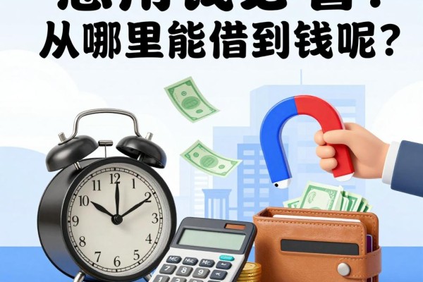 急用钱必看！从哪里能借到钱呢？这5个平台无视一切直接下款5000