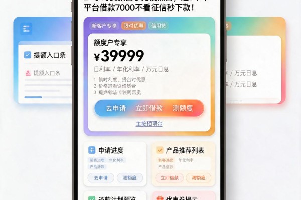 24小时贷款口子无视黑白，这5个平台借款7000不看征信秒下款！