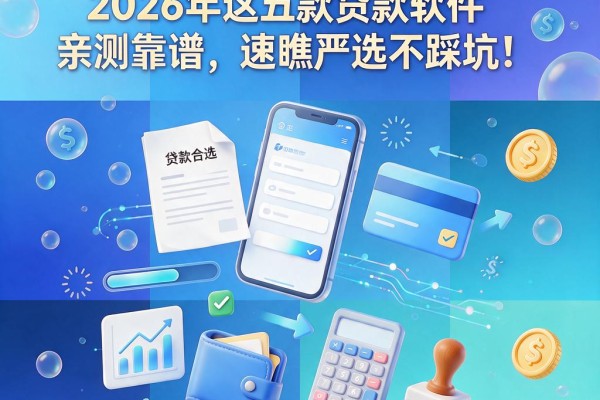 20岁急用钱必看!2026年这五款贷款软件亲测靠谱,速瞧严选不踩坑