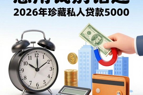 急用钱别错过！2026年珍藏私人贷款5000，顺道筛选5个只看芝麻信用分的靠谱口子