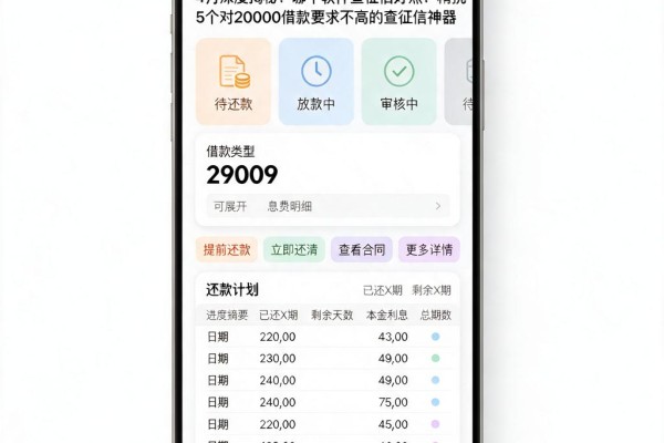 4月深度揭秘！哪个软件查征信好点？精挑5个对20000借款要求不高的查征信神器