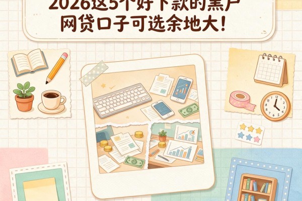 黑户微信哪个地方可以借钱?2026这5个好下款的黑户网贷口子可选余地大!