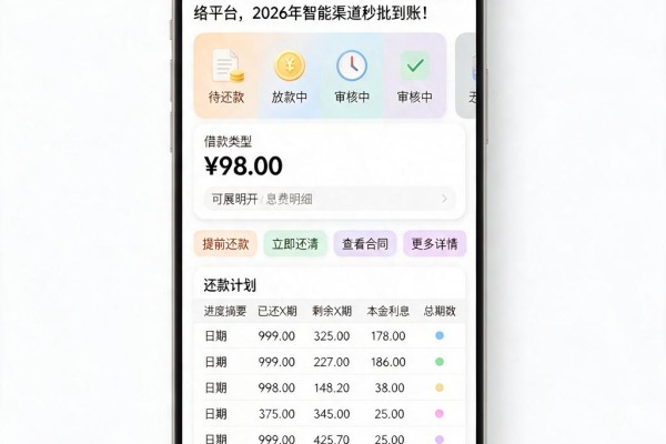 急需2000？这5个容易下款的小额贷款网络平台，2026年智能渠道秒批到账！