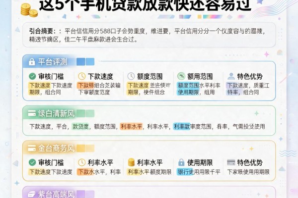 芝麻信用分580秒下的口子盘点!这5个手机贷款放款快还容易过