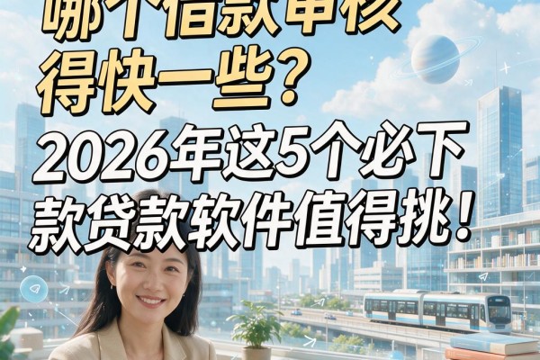 哪个借款审核得快一些？2026年这5个必下款贷款软件值得挑！