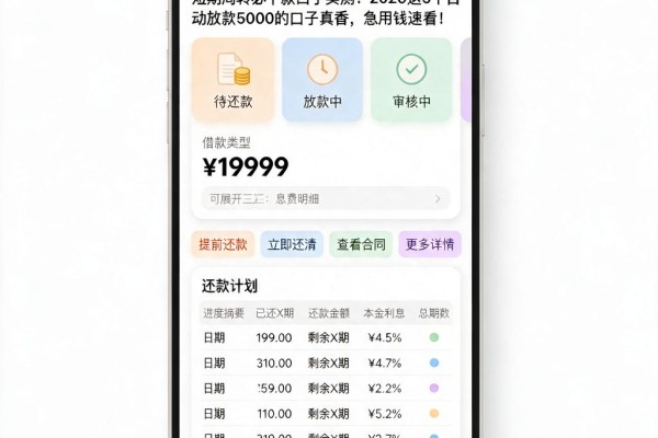 短期周转必下款口子实测！2026这5个自动放款5000的口子真香，急用钱速看