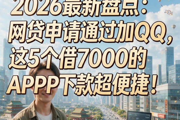 2026最新盘点：网贷申请通过加QQ，这5个借7000的APP下款超便捷！