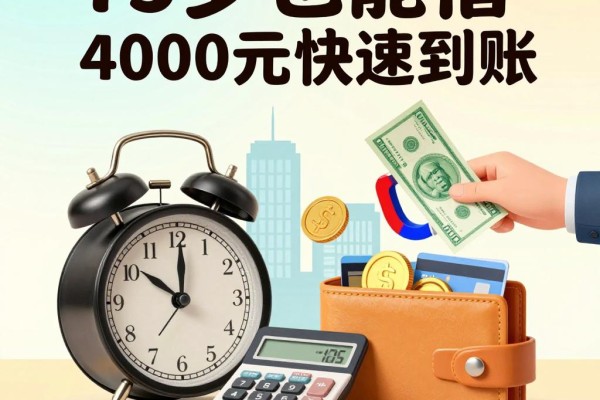 75岁也能借!2026年这5个要求不高的平台,4000元快速到账
