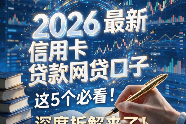 2026最新信用卡贷款网贷口子，这5个必看！深度拆解来了！