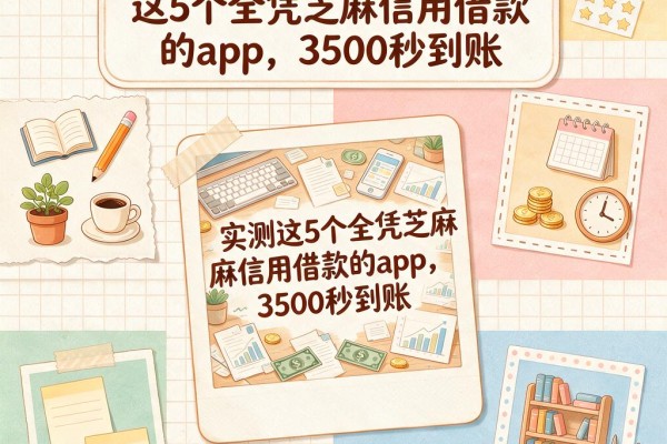 芝麻分低也能借！实测这5个全凭芝麻信用借款的app，3500秒到账