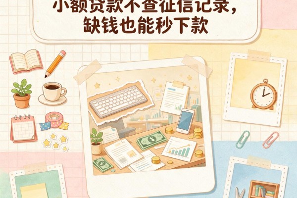 黑户必看！2026年这5个小额贷款不查征信记录，缺钱也能秒下款