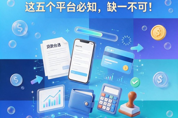 2026最新正规小额贷款严选！这五个平台必知，缺一不可！