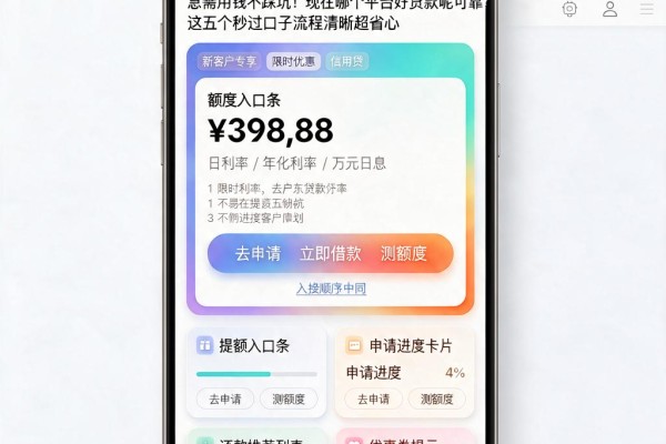 急需用钱不踩坑!现在哪个平台好贷款呢可靠?这五个秒过口子流程清晰超省心