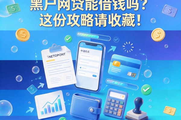 黑户必看!黑户网贷能借钱吗?这份攻略请收藏!