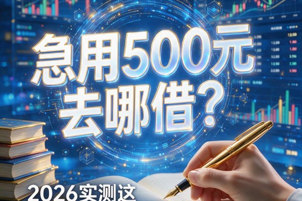 急用500元去哪借?2026实测这5个QQ能借钱的口子!