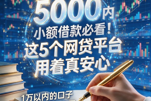 5000以内小额借款必看!这5个网贷平台用着真安心,1万以内的口子也帮你整理好了