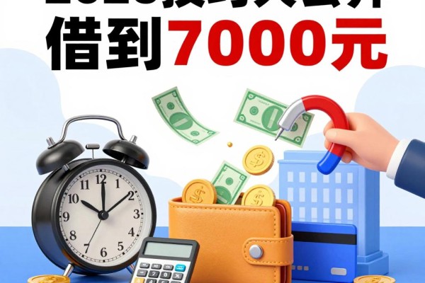 芝麻信用借钱的app2026技巧大公开！这5个平台轻松借到7000元