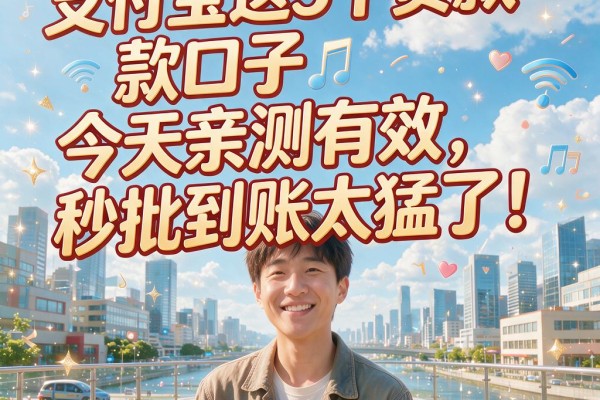 支付宝这5个贷款口子今天亲测有效，秒批到账太猛了！
