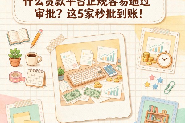 2026独家亲测！什么贷款平台正规容易通过审批？这5家秒批到账！