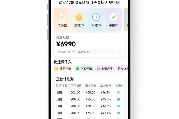 2026年过时作废！什么贷款可以不查征信？这5个2000元借款口子直接无视征信