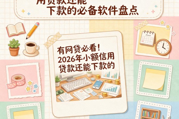 有网贷必看！2026年小额信用贷款还能下款的必备软件盘点